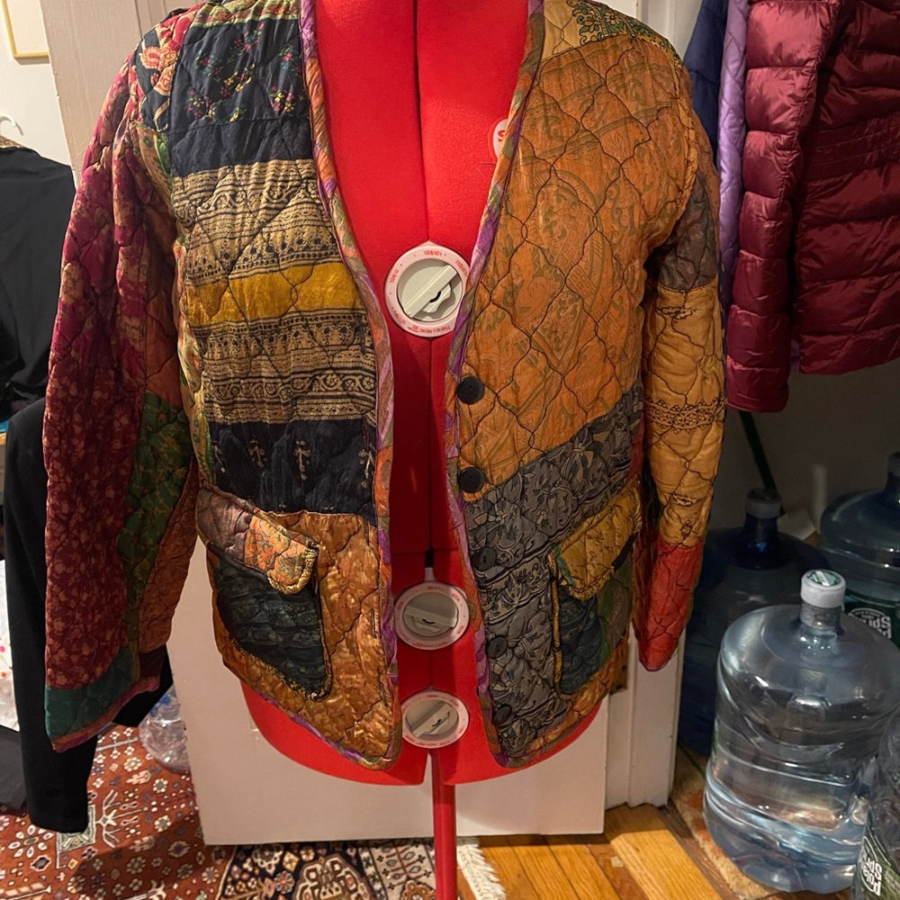 Patchington Multicolor Quilted Jacket - image 1